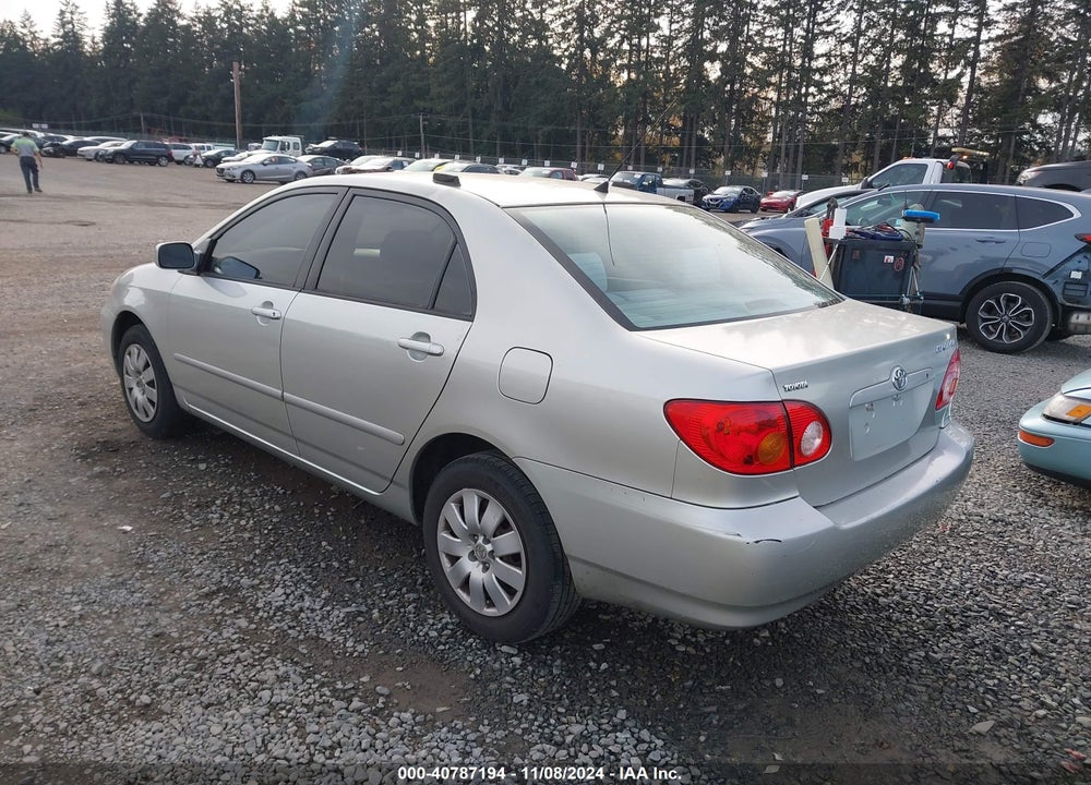2004 TOYOTA COROLLA LE VIN: JTDBR32E942026468
