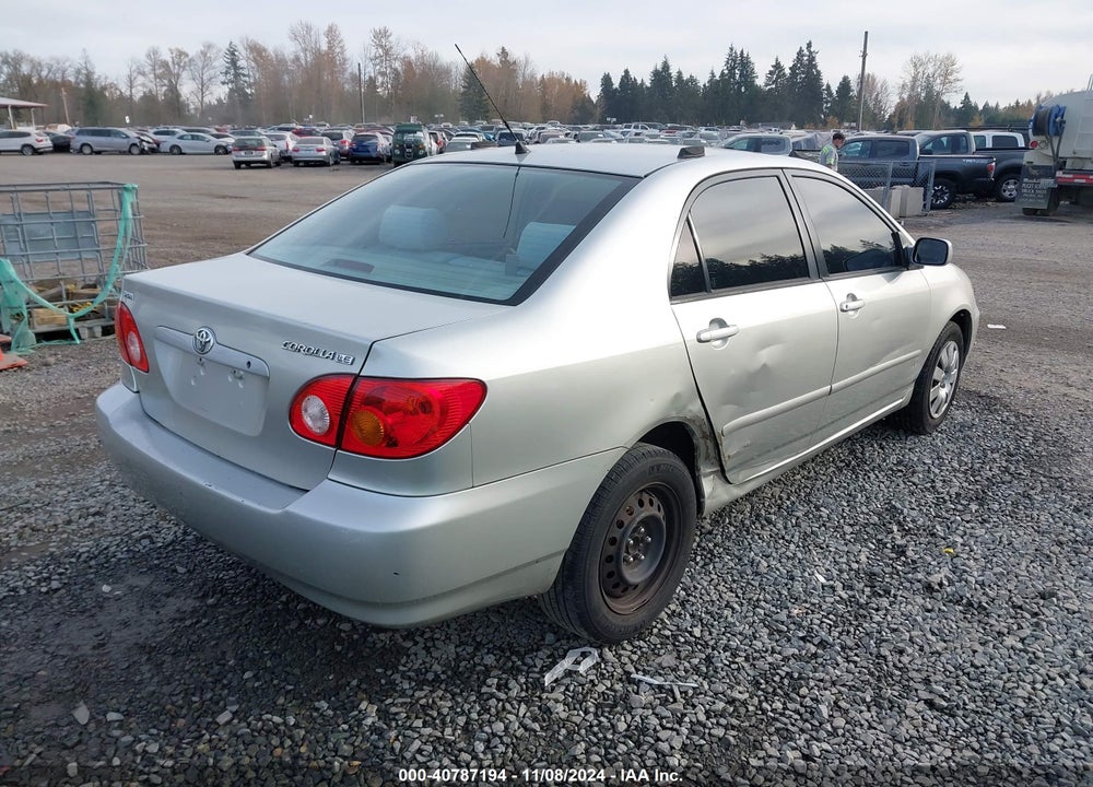 2004 TOYOTA COROLLA LE VIN: JTDBR32E942026468