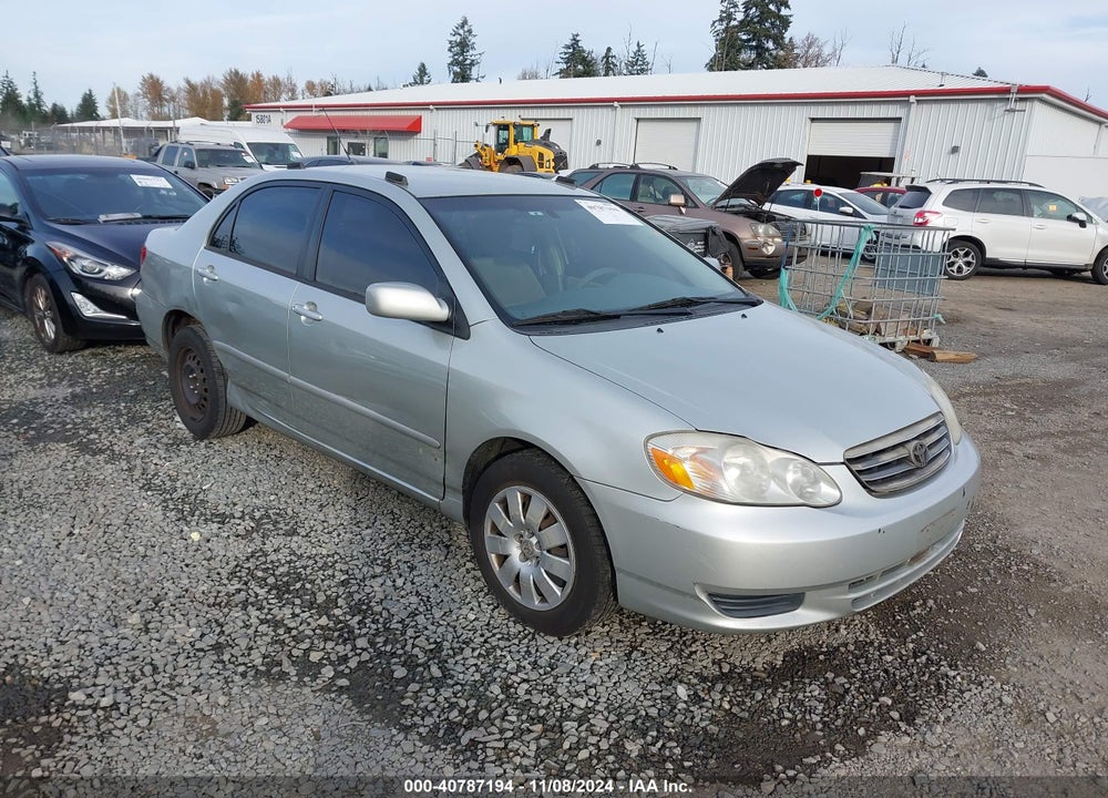 2004 TOYOTA COROLLA LE VIN: JTDBR32E942026468