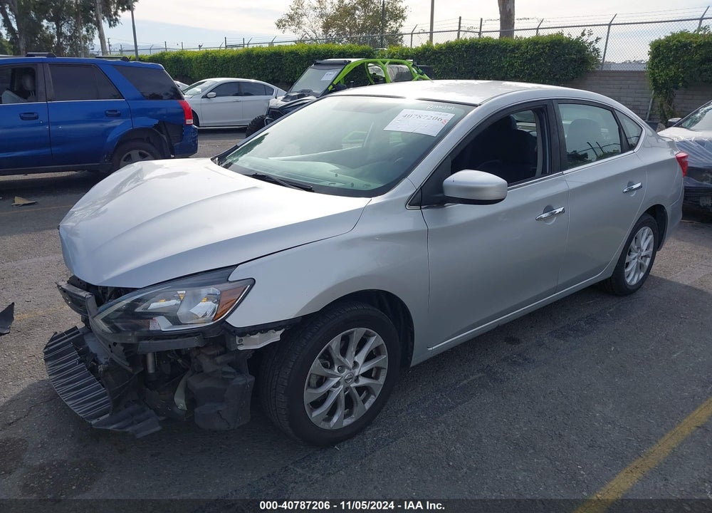 2019 NISSAN SENTRA SV VIN: 3N1AB7AP4KY323238