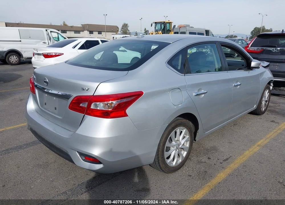 2019 NISSAN SENTRA SV VIN: 3N1AB7AP4KY323238