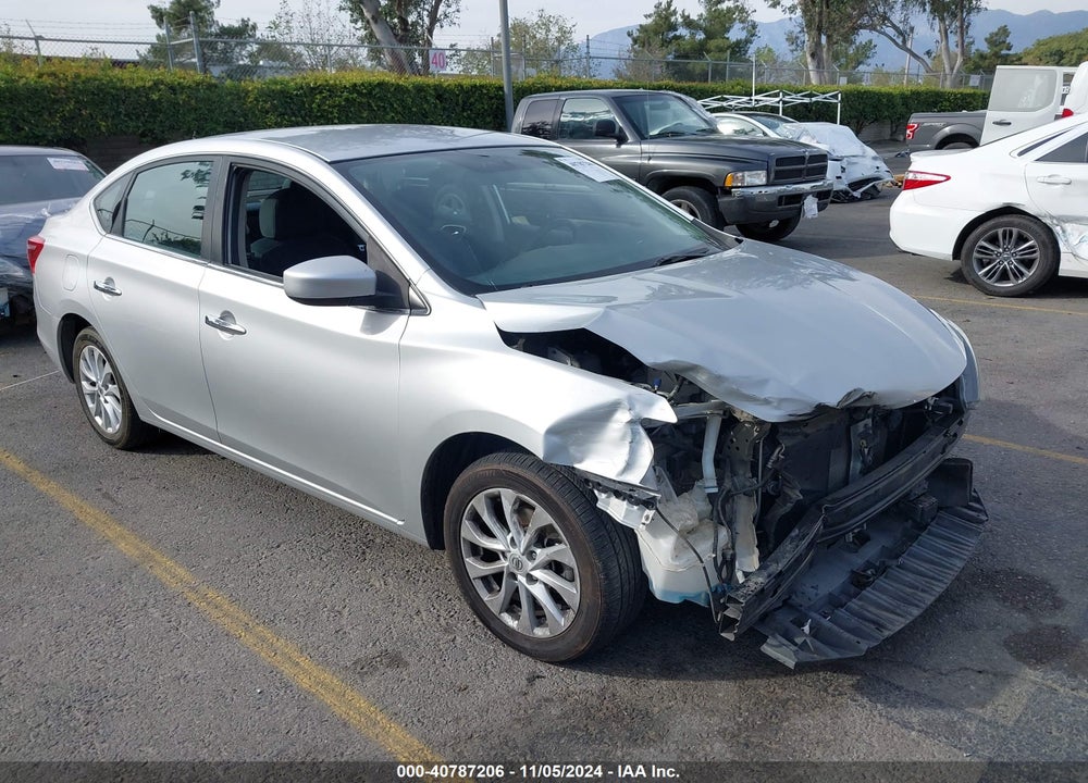 2019 NISSAN SENTRA SV VIN: 3N1AB7AP4KY323238