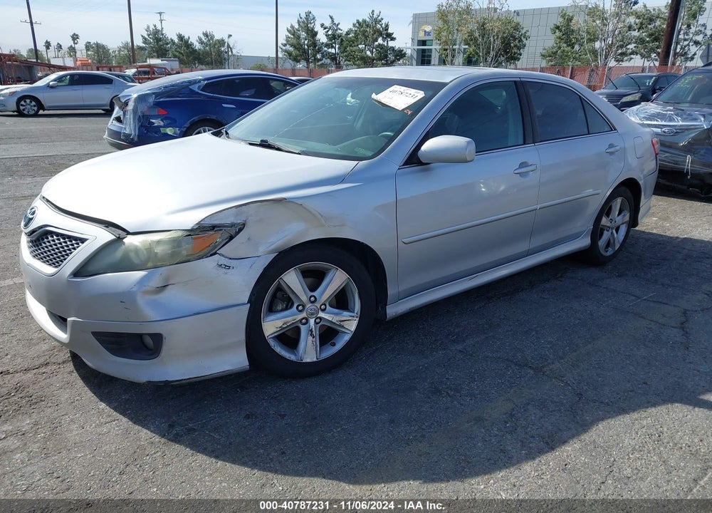 2010 TOYOTA CAMRY SE VIN: 4T1BF3EK0AU074625