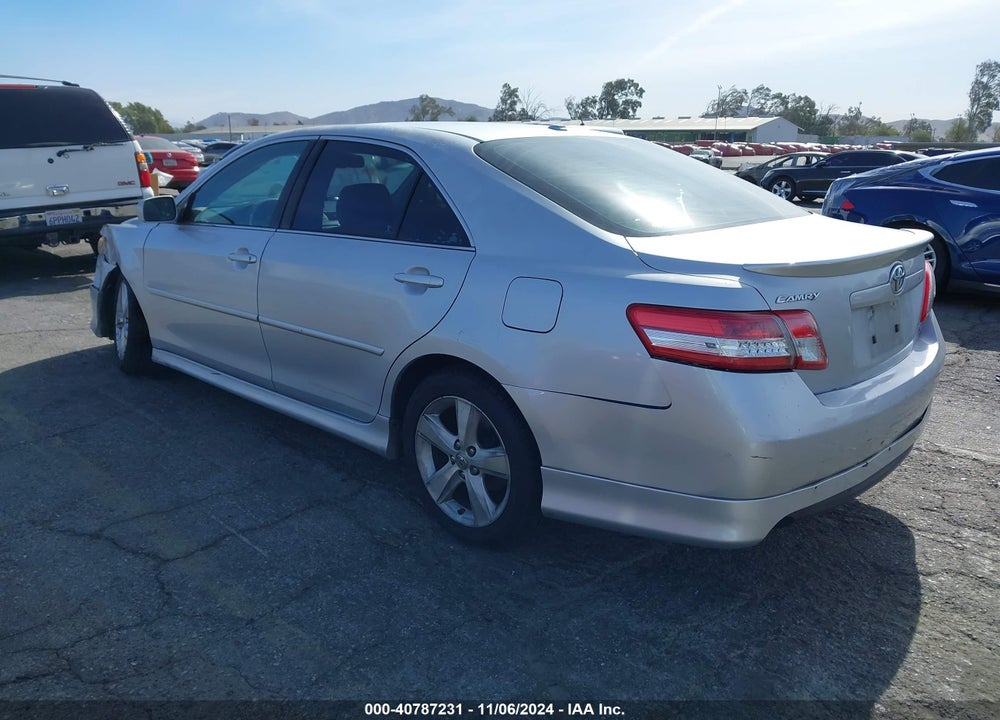 2010 TOYOTA CAMRY SE VIN: 4T1BF3EK0AU074625