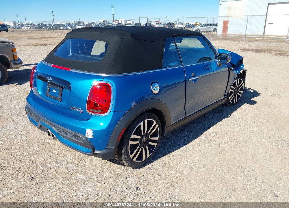 2023 MINI CONVERTIBLE VIN: WMW43DL00P3P75500