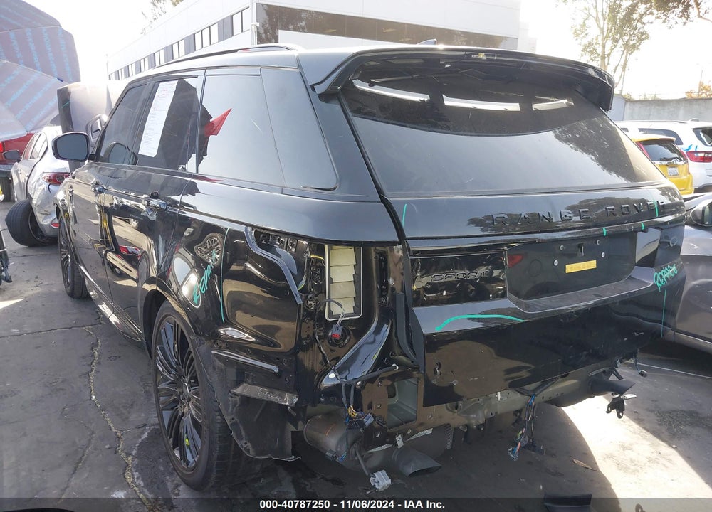 2018 LAND ROVER RANGE ROVER SPORT HSE DYNAMIC VIN: SALWV2SV4JA195041