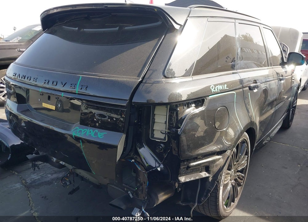 2018 LAND ROVER RANGE ROVER SPORT HSE DYNAMIC VIN: SALWV2SV4JA195041
