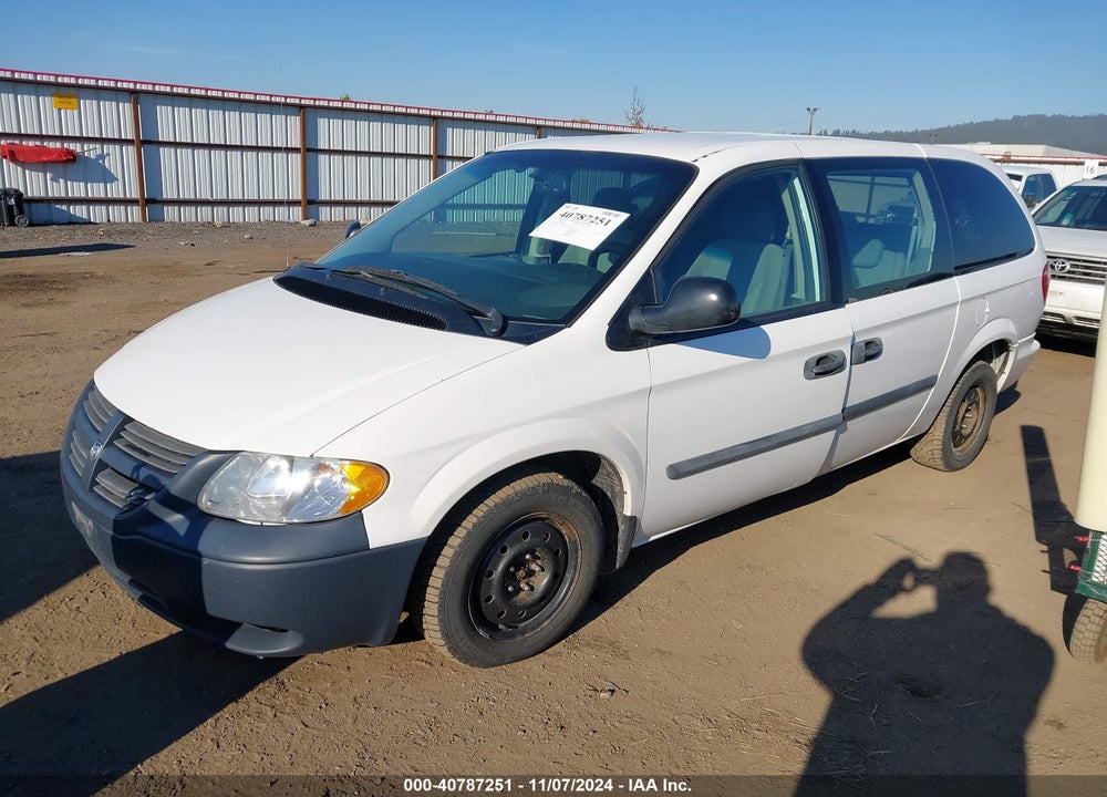 2007 DODGE GRAND CARAVAN SE VIN: 1D8GP24E87B250629
