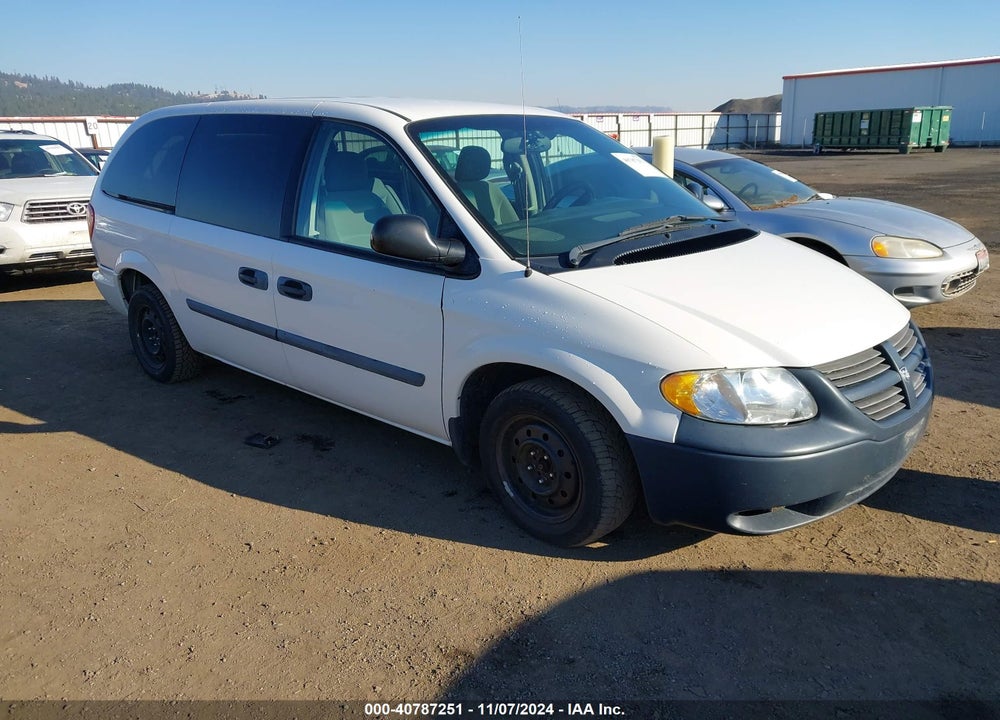 2007 DODGE GRAND CARAVAN SE VIN: 1D8GP24E87B250629