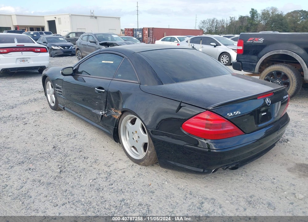 2003 MERCEDES-BENZ SL 55 AMG VIN: WDBSK74F83F050719
