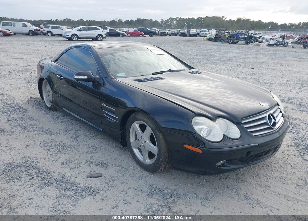 2003 MERCEDES-BENZ SL 55 AMG VIN: WDBSK74F83F050719