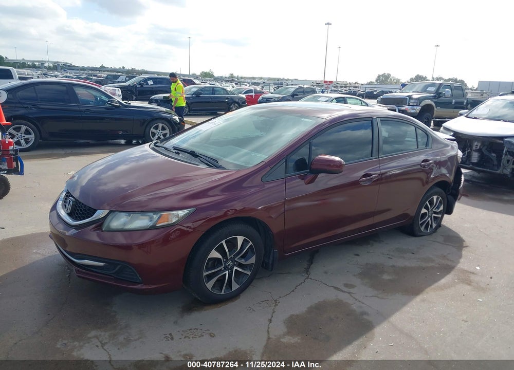 2014 HONDA CIVIC VIN: 19XFB2F85EE217412