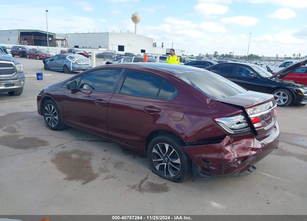 2014 HONDA CIVIC VIN: 19XFB2F85EE217412
