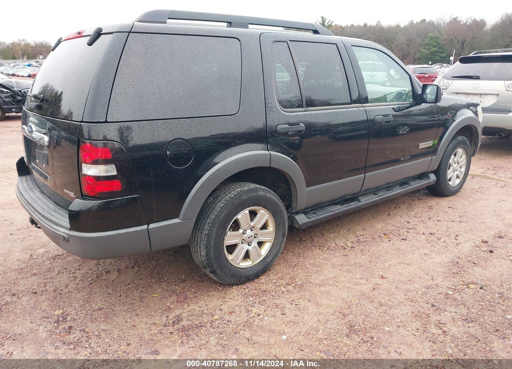 2006 FORD EXPLORER XLT VIN: 1FMEU73E86ZA22189