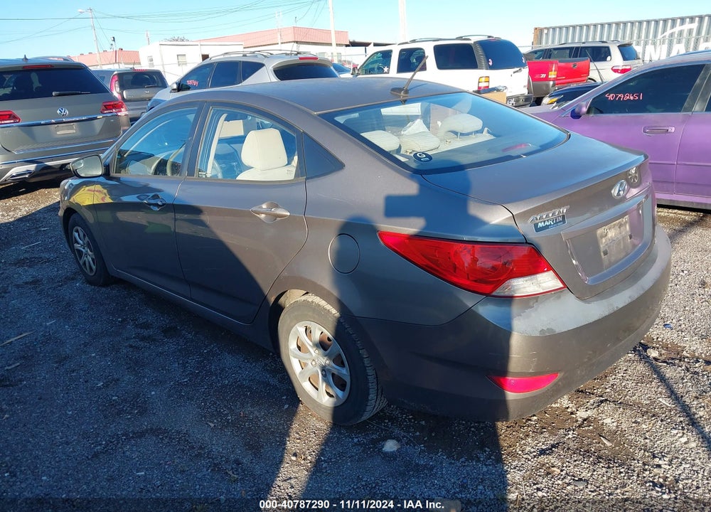2014 HYUNDAI ACCENT GLS VIN: KMHCT4AE7EU640529