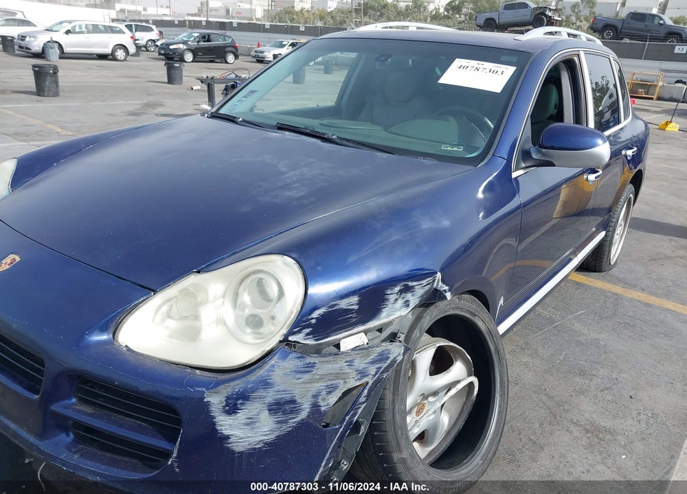 2004 PORSCHE CAYENNE S VIN: WP1AB29P14LA61709