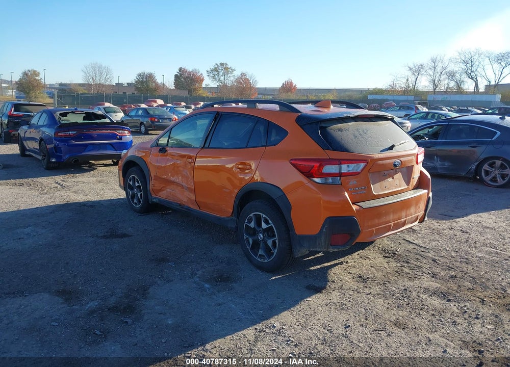2018 SUBARU CROSSTREK 2.0I PREMIUM VIN: JF2GTACC0JH272506