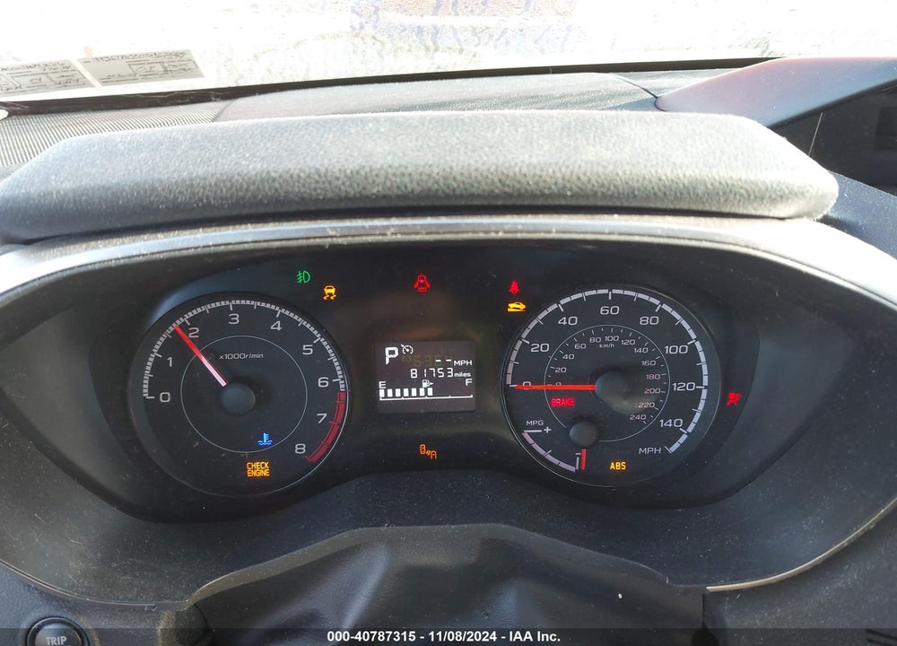 2018 SUBARU CROSSTREK 2.0I PREMIUM VIN: JF2GTACC0JH272506