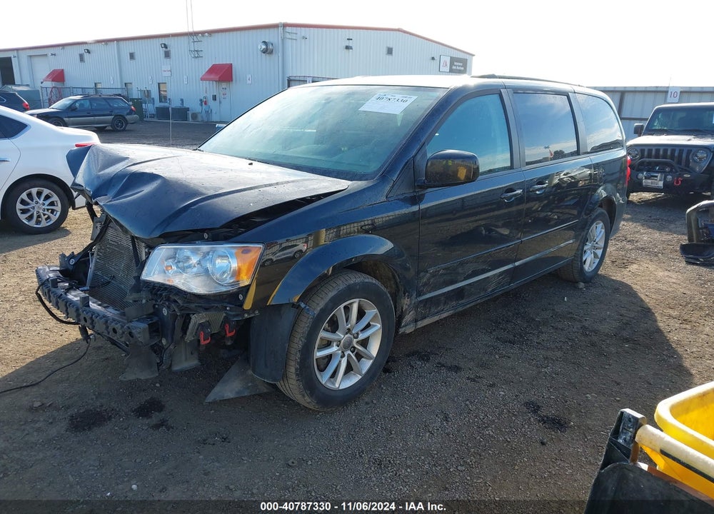 2016 DODGE GRAND CARAVAN SXT VIN: 2C4RDGCG5GR356408