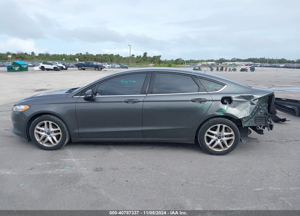2016 FORD FUSION SE VIN: 3FA6P0HD5GR376531