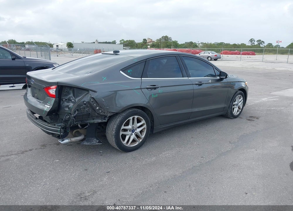 2016 FORD FUSION SE VIN: 3FA6P0HD5GR376531