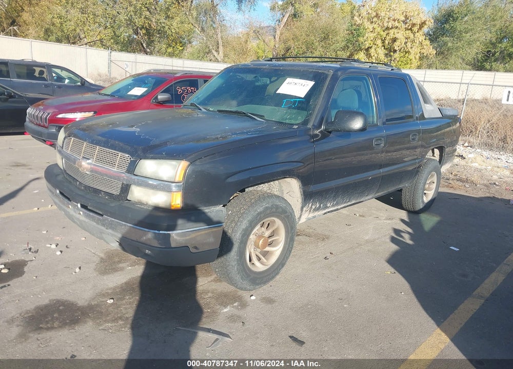 2004 CHEVROLET AVALANCHE 1500 VIN: 3GNEC12T74G187966