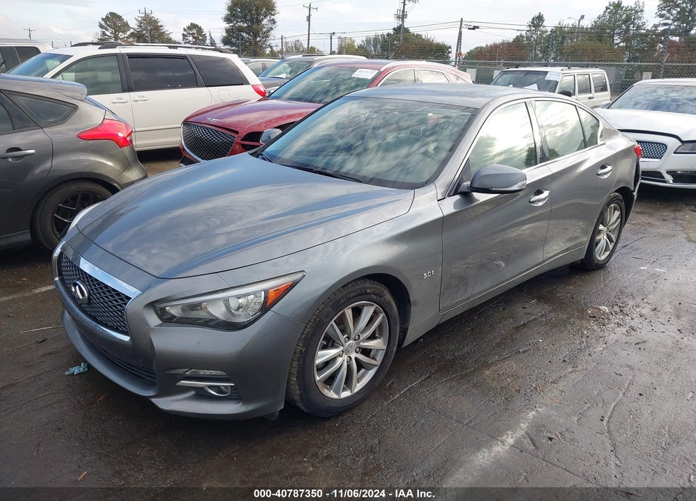 2017 INFINITI Q50 3.0T PREMIUM VIN: JN1EV7ARXHM834457