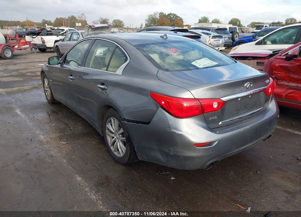 2017 INFINITI Q50 3.0T PREMIUM VIN: JN1EV7ARXHM834457