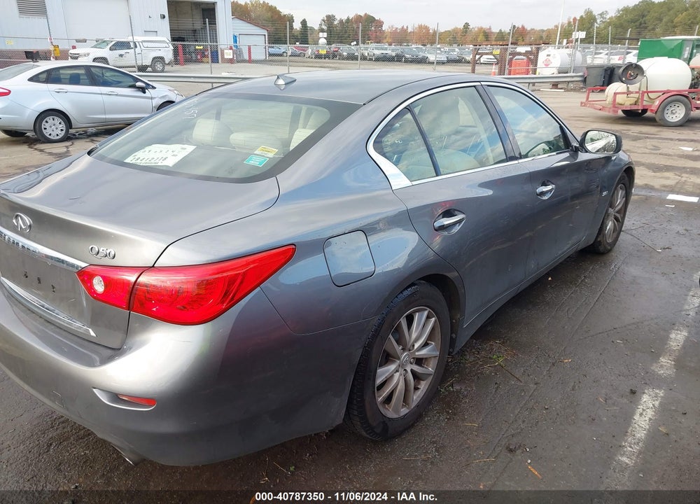 2017 INFINITI Q50 3.0T PREMIUM VIN: JN1EV7ARXHM834457