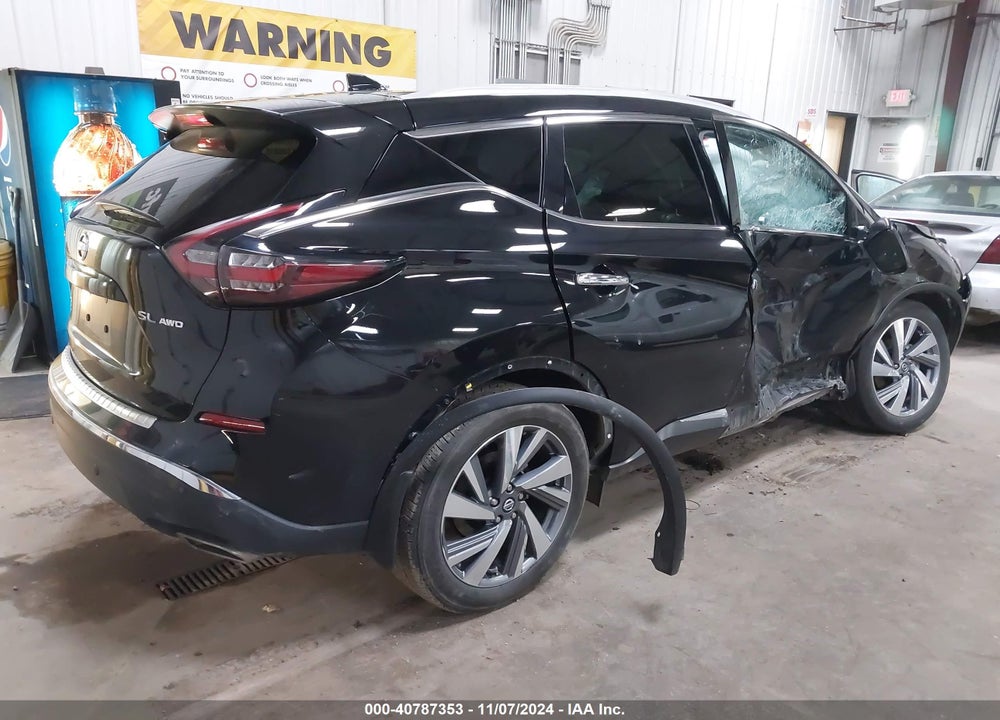 2021 NISSAN MURANO SL INTELLIGENT AWD VIN: 5N1AZ2CS0MC142948