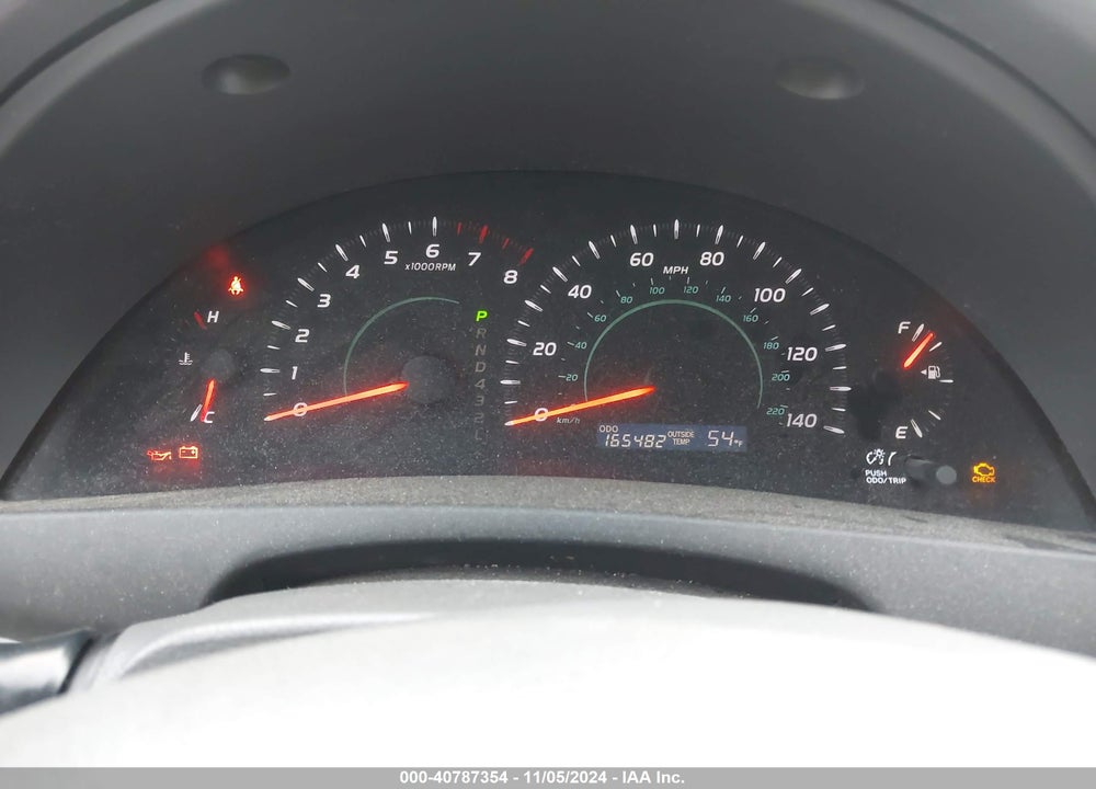 2009 TOYOTA CAMRY LE VIN: 4T4BE46K29R126734