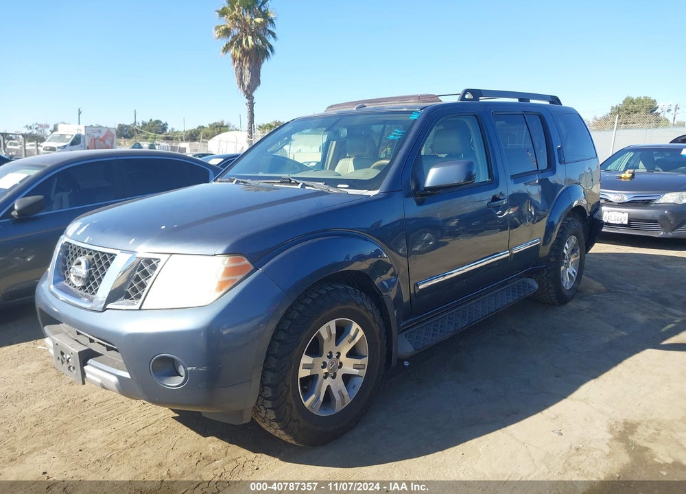2008 NISSAN PATHFINDER LE VIN: 5N1AR18U58C611560