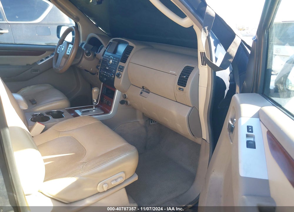 2008 NISSAN PATHFINDER LE VIN: 5N1AR18U58C611560