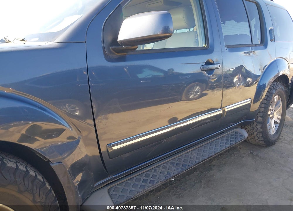 2008 NISSAN PATHFINDER LE VIN: 5N1AR18U58C611560