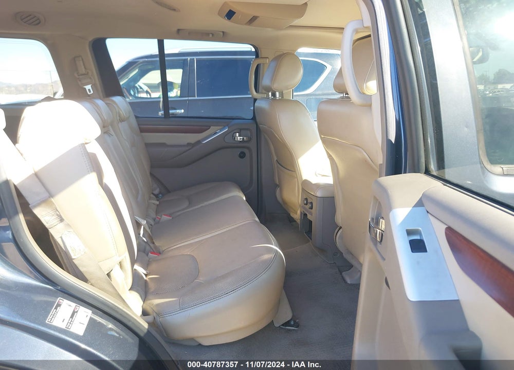 2008 NISSAN PATHFINDER LE VIN: 5N1AR18U58C611560