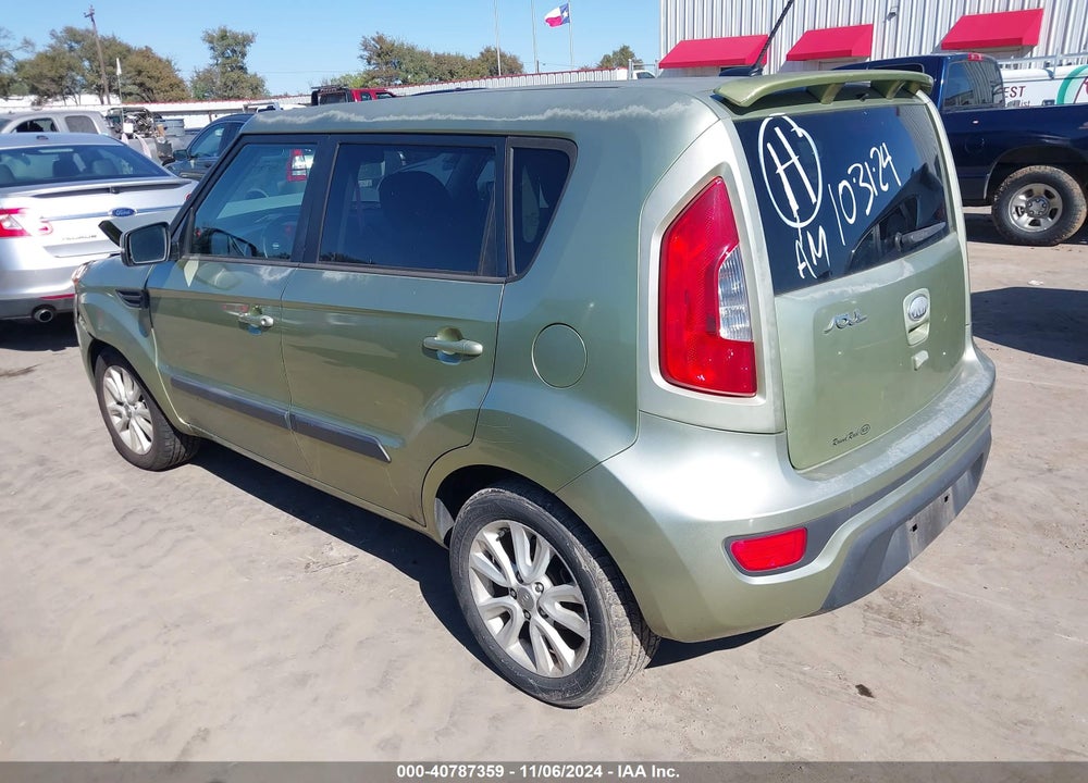 2013 KIA SOUL VIN: KNDJT2A68D7605259