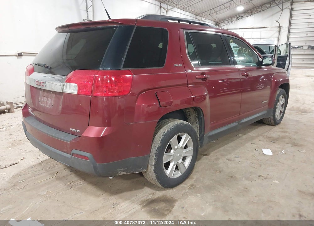2012 GMC TERRAIN SLE-2 VIN: 2GKFLTEKXC6376122