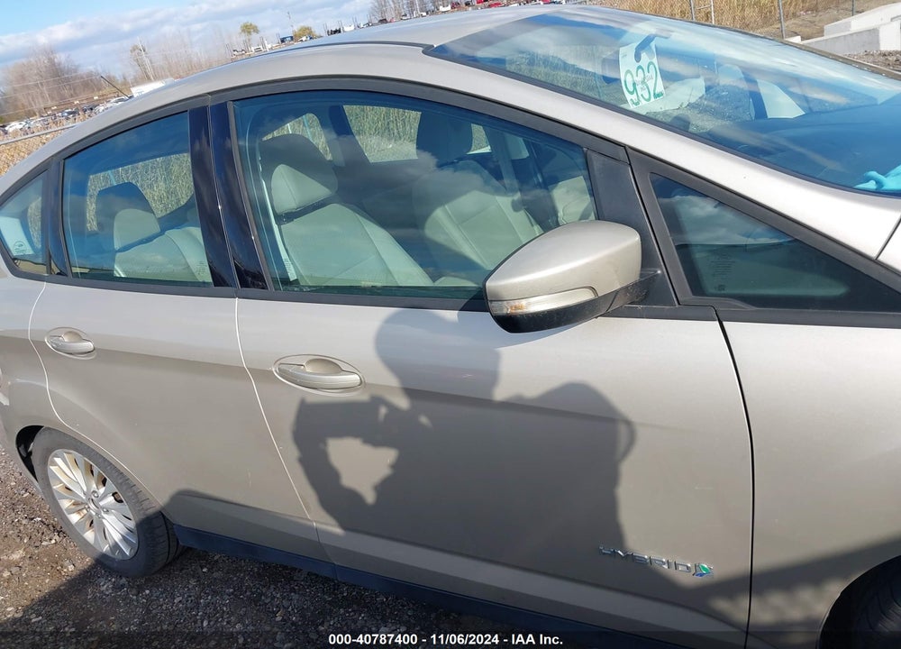 2017 FORD C-MAX HYBRID SE VIN: 1FADP5AUXHL114454