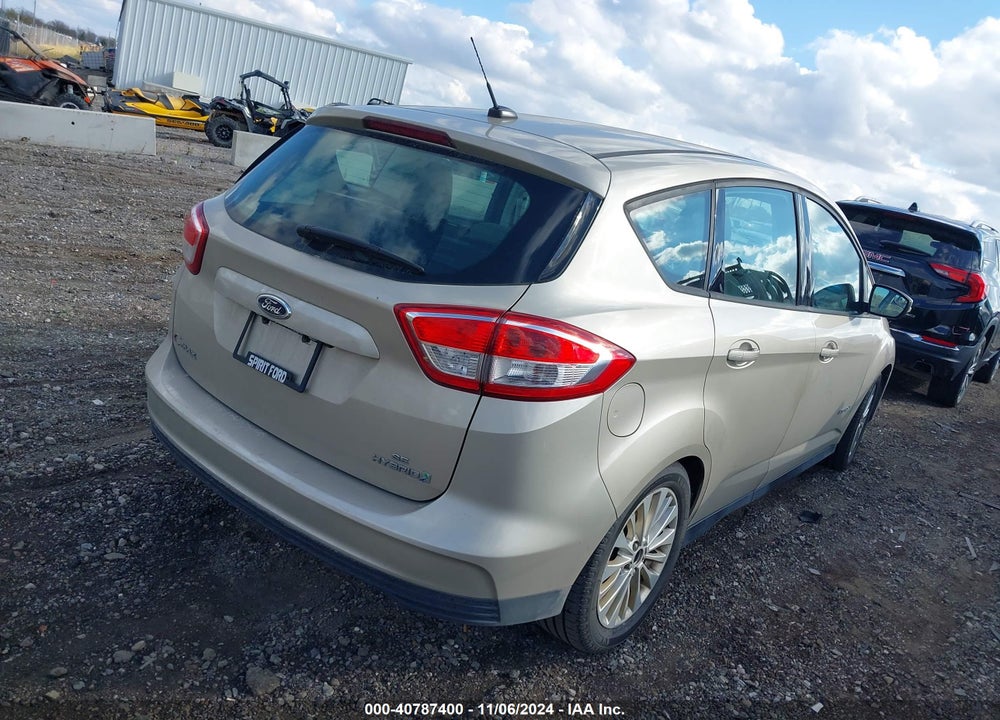 2017 FORD C-MAX HYBRID SE VIN: 1FADP5AUXHL114454