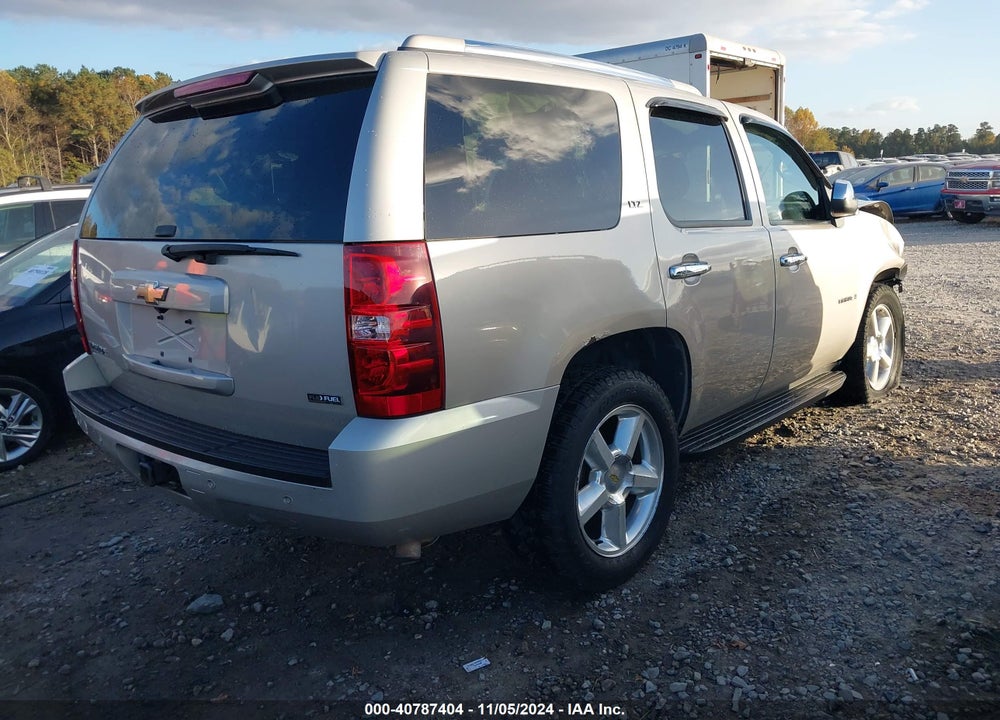 2008 CHEVROLET TAHOE LTZ VIN: 1GNFK13078R259623