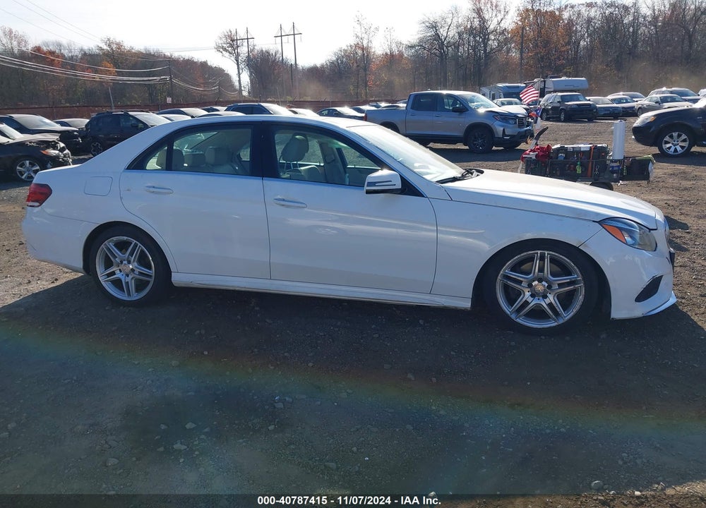 2014 MERCEDES-BENZ E VIN: WDDHF8JB2EA932983