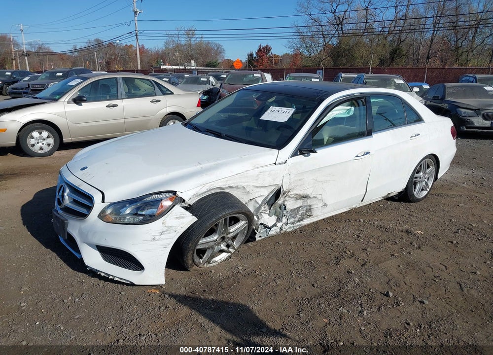 2014 MERCEDES-BENZ E VIN: WDDHF8JB2EA932983