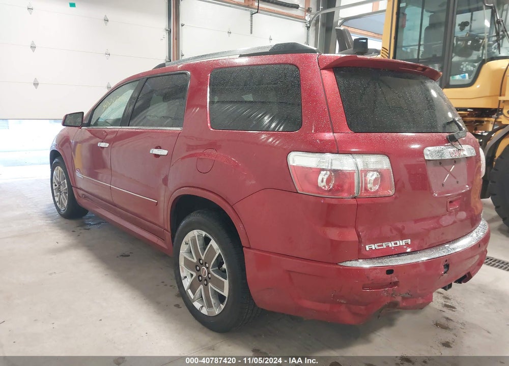 2012 GMC ACADIA DENALI VIN: 1GKKVTED3CJ382616