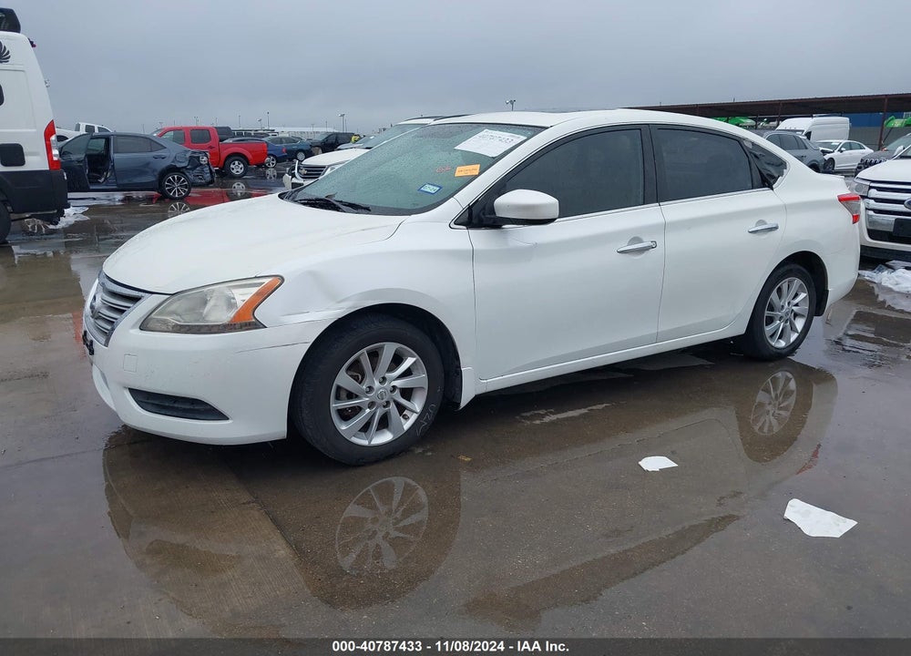 2015 NISSAN SENTRA SV VIN: 3N1AB7AP1FY256233