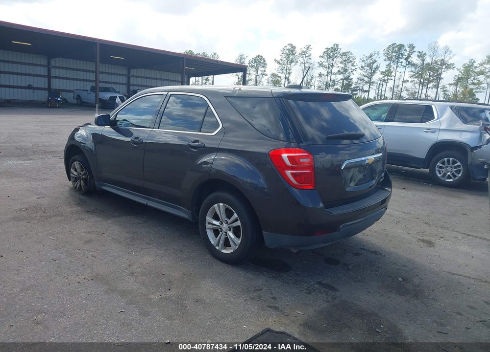 2016 CHEVROLET EQUINOX LS VIN: 2GNALBEK1G6257078