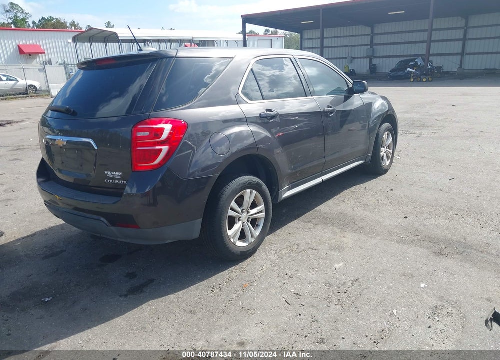 2016 CHEVROLET EQUINOX LS VIN: 2GNALBEK1G6257078