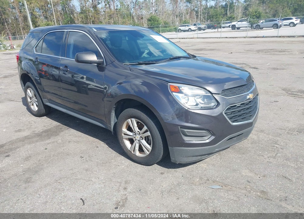 2016 CHEVROLET EQUINOX LS VIN: 2GNALBEK1G6257078