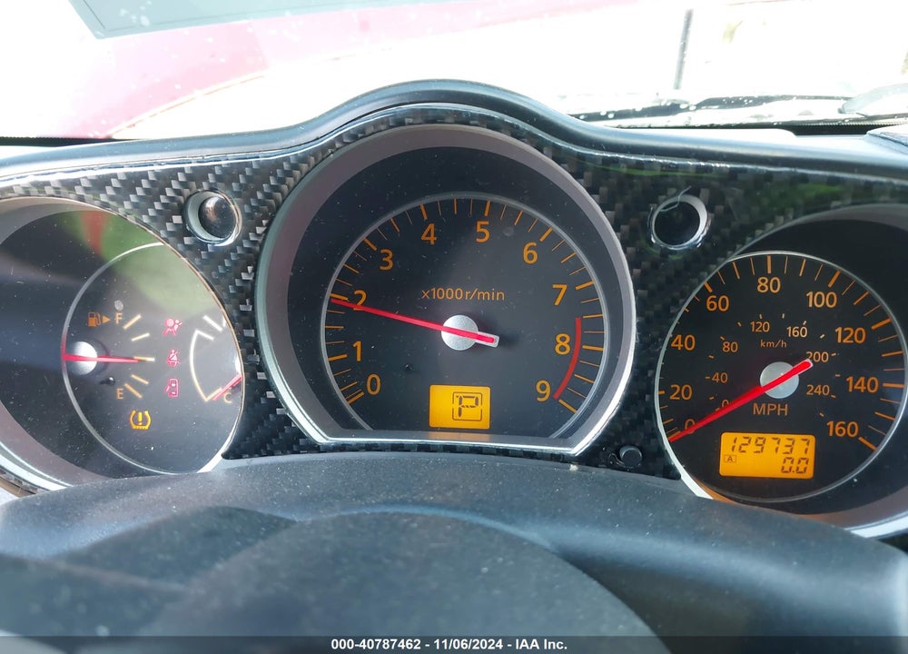 2007 NISSAN 350Z TOURING VIN: JN1BZ36AX7M651206