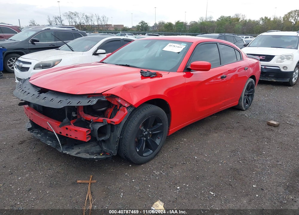 2016 DODGE CHARGER SE VIN: 2C3CDXFG5GH348319