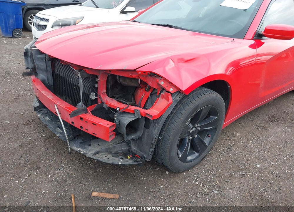 2016 DODGE CHARGER SE VIN: 2C3CDXFG5GH348319